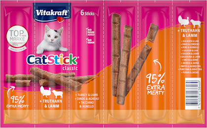 catstick kalkoen en lam