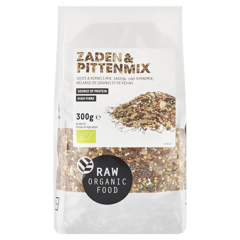 Raw Organic Food Zaden-pittenmix bio