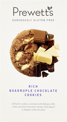 Prewetts Quadruple Chocolate cookie
