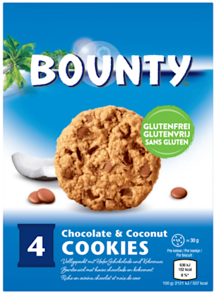 Bounty glutenvrije cookies