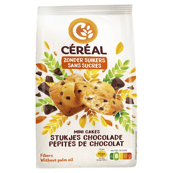Cereal Mini cake stukje choc