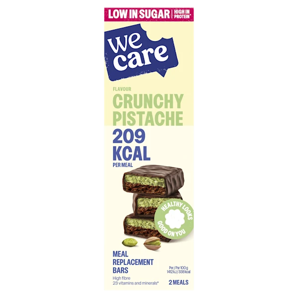 WeCare Mr. Bars chocoladereep pistache