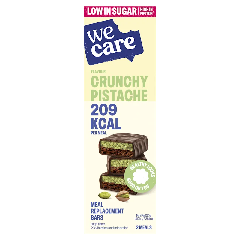 WeCare Mr. Bars chocoladereep pistache