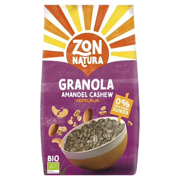 Zonnatura Granola Amandel Cashew