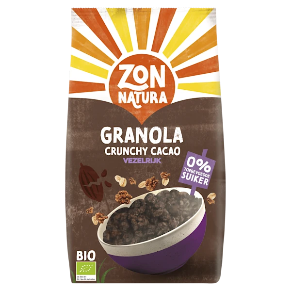 Zonnatura Granola Crunchy Cacao