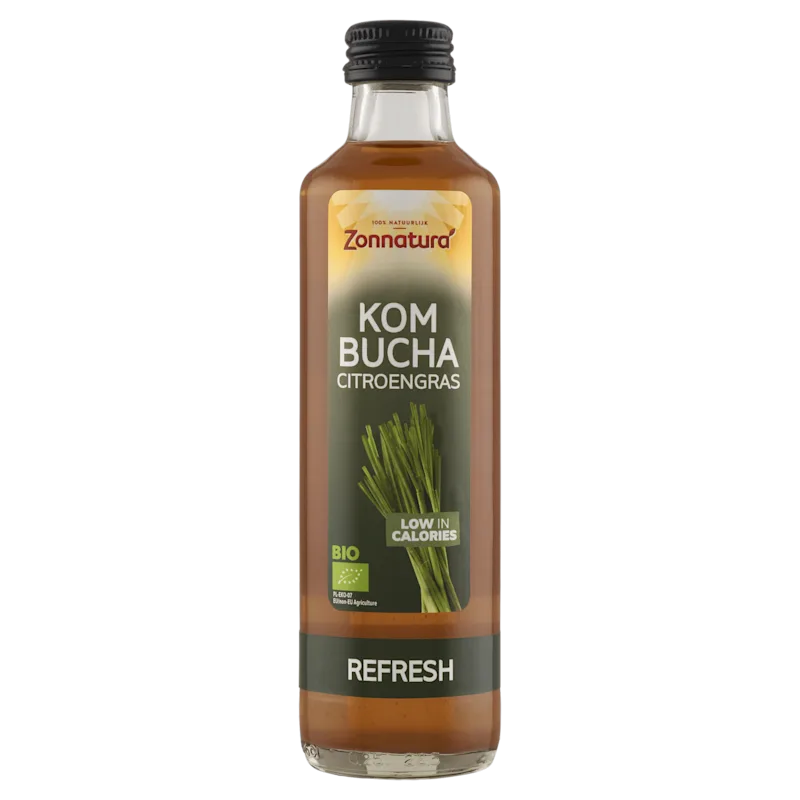 Zonnatura Kombucha Citroengras