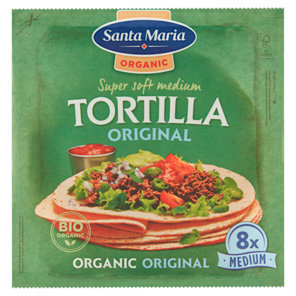 Soft Tortilla Organic Medium