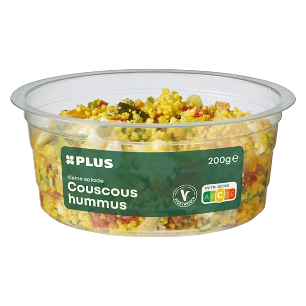 PLUS Kleine salade couscous hummus