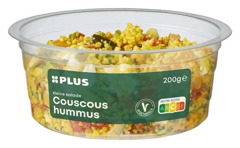 PLUS Kleine salade couscous hummus