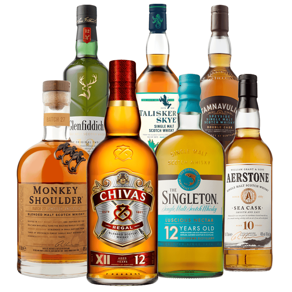 Diverse malt whisky's