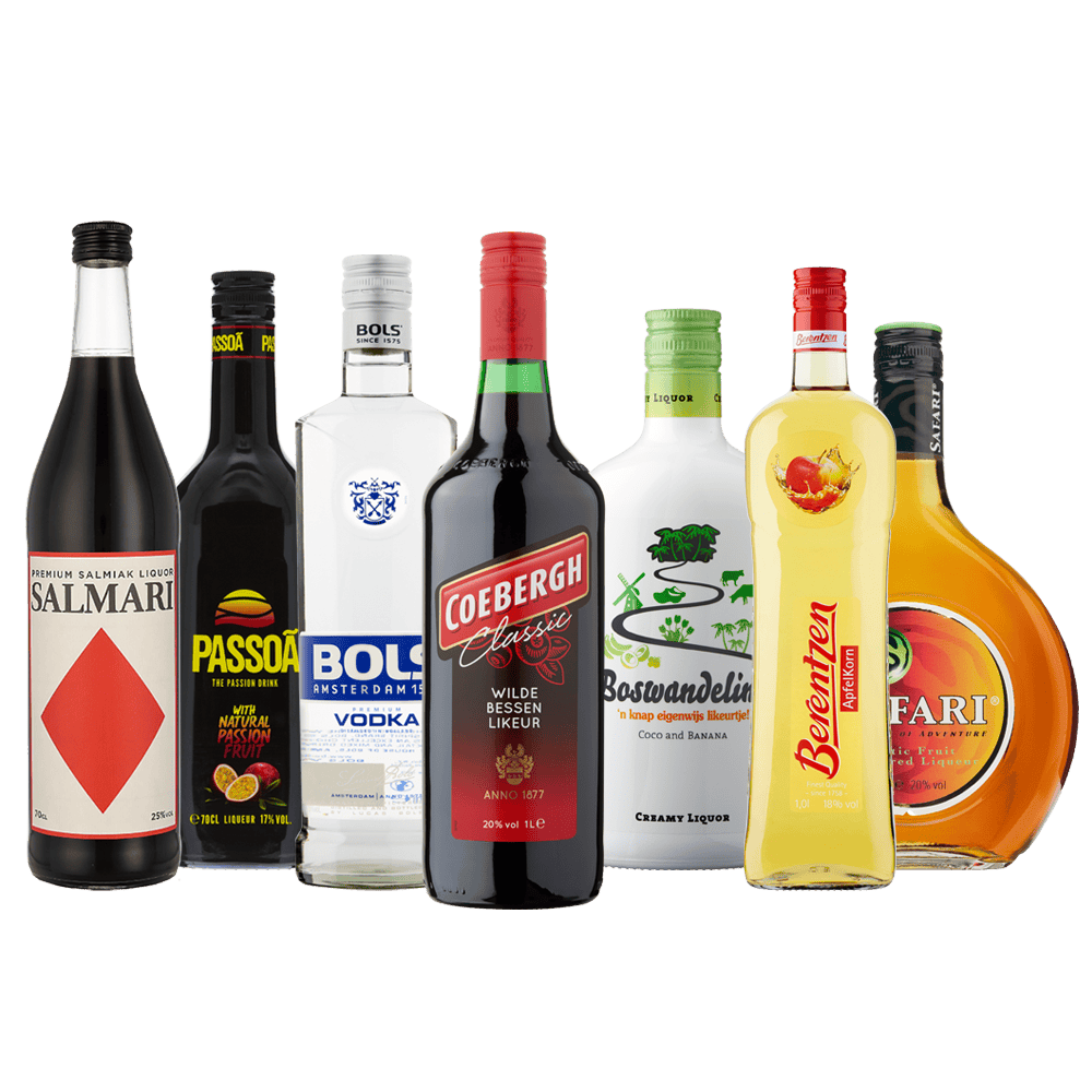 Diverse party- en shotlikeuren