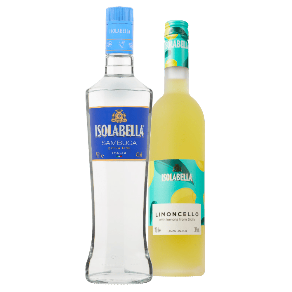 Isolabella Sambuca en limoncello