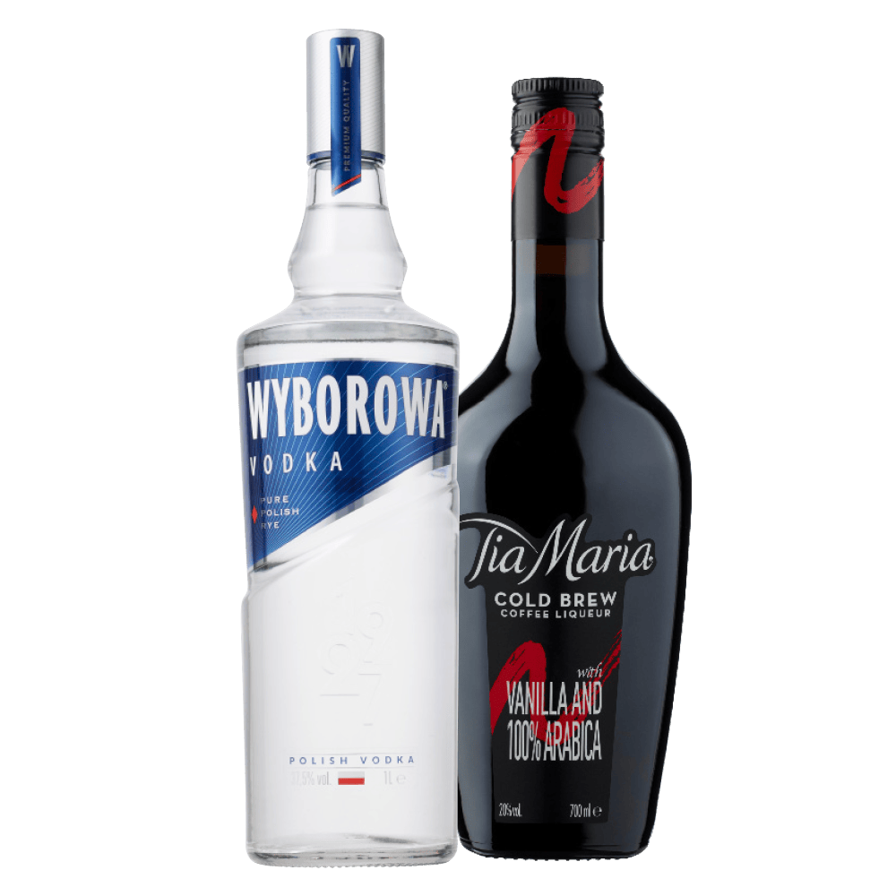 Wyborowa Vodka, Campari Bitter en Tia Maria