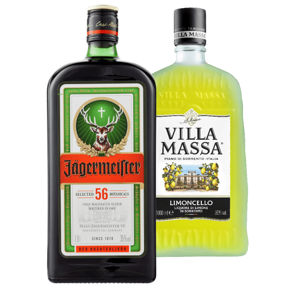 Villa Massa Limoncello en Jagermeister Kuidenbitter