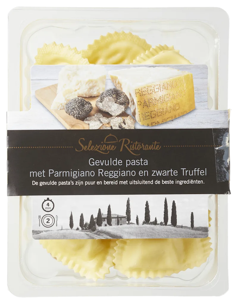 Selezione Ristorante Gevulde pasta met Parmigiano Reggiano