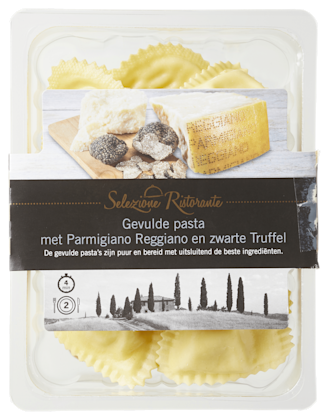 Gevulde pasta met Parmigiano Reggiano