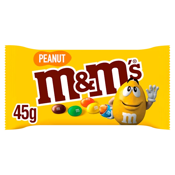 M&M'S Melk chocolade pinda snack single