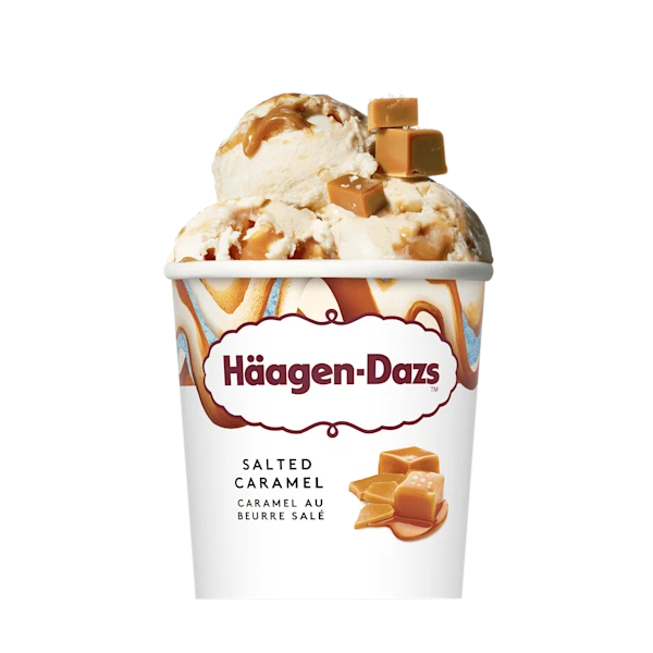 Haagen Dazs Salted caramel roomijs