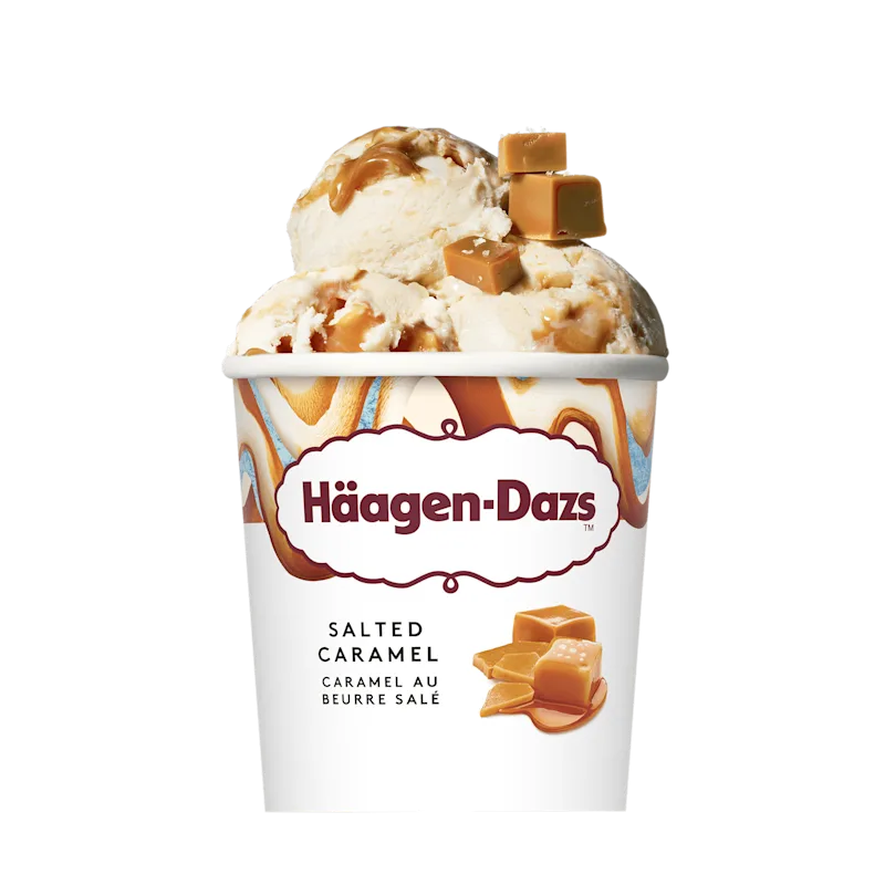 Haagen Dazs Salted caramel roomijs