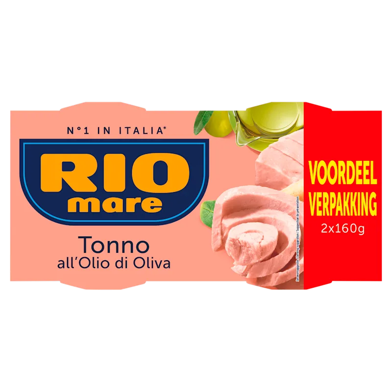 Rio Mare Tonijn in olijfolie duo-pack