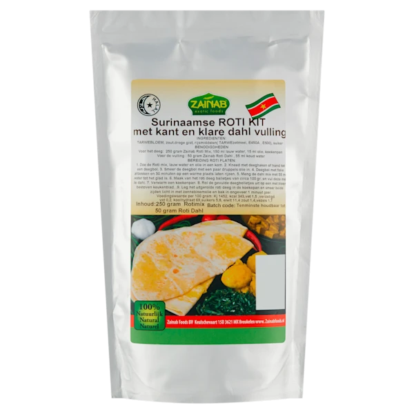 Zainab Surinaamse roti kit