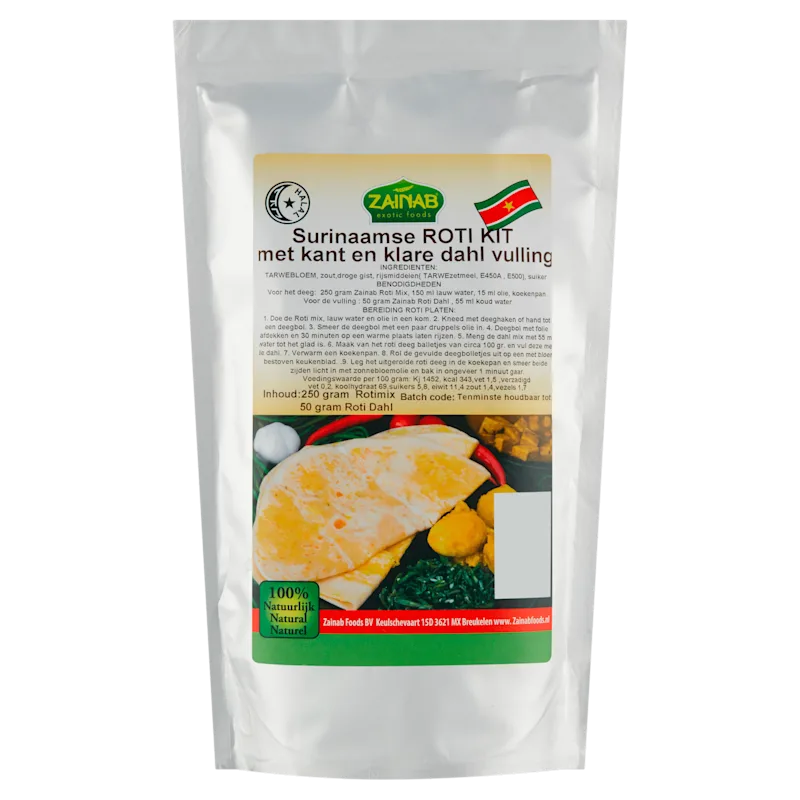 Zainab Surinaamse roti kit