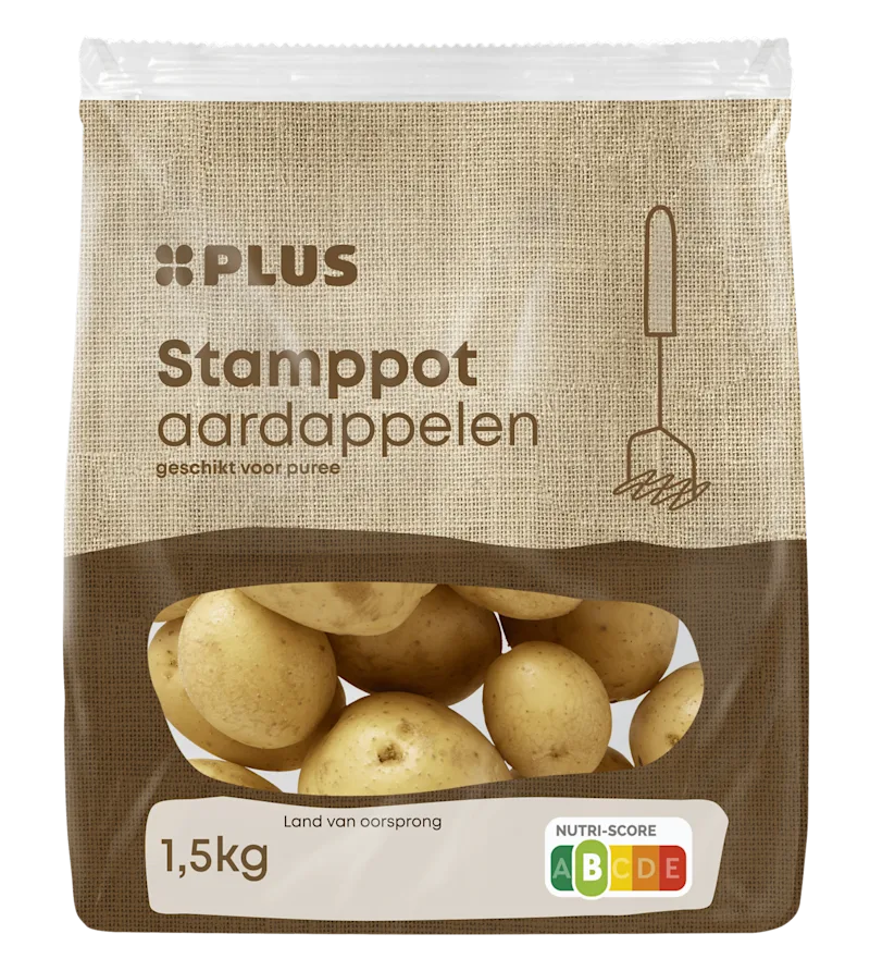 PLUS Stamppotaardappelen