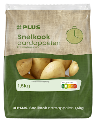 Snelkookaardappelen