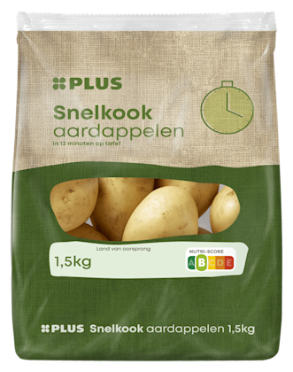 PLUS Snelkookaardappelen