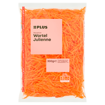 Rauwkost wortel Julienne