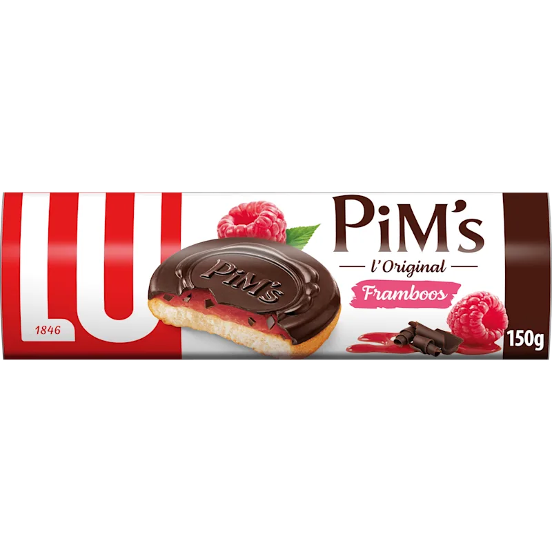 LU PiM's Koekjes Framboos 150g