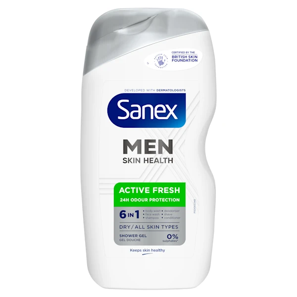 Sanex Douche men active fresh