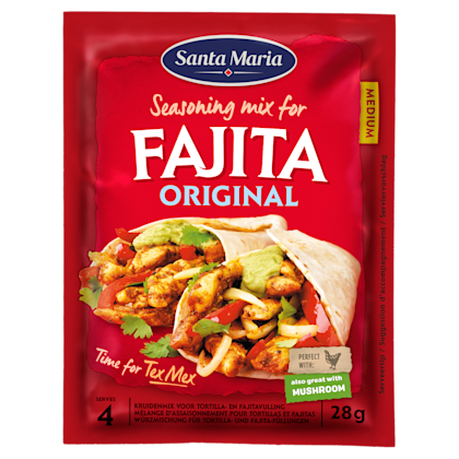 Santa Maria Fajita kruidenmix zakje 28 gram