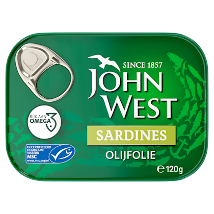 Sardines in olijfolie MSC
