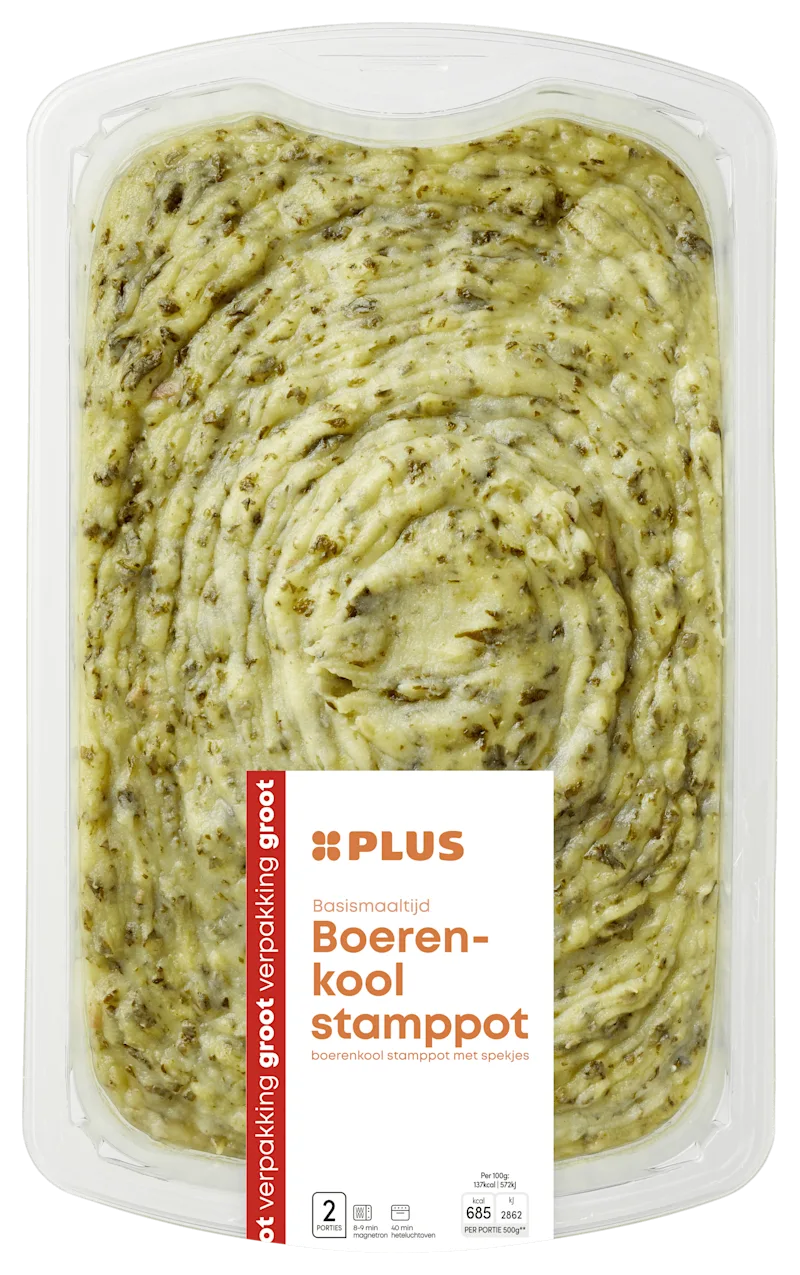 PLUS Boerenkoolstamppot