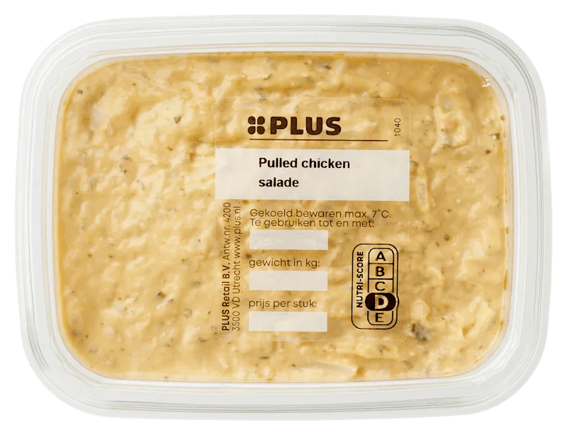 PLUS Pulled chicken salade