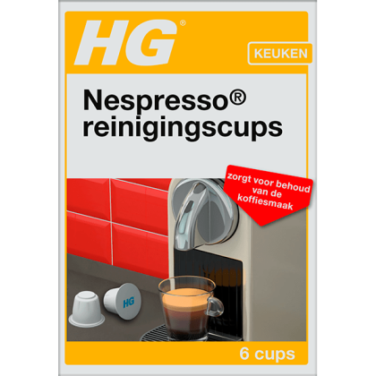 Nespresso reinigingscups