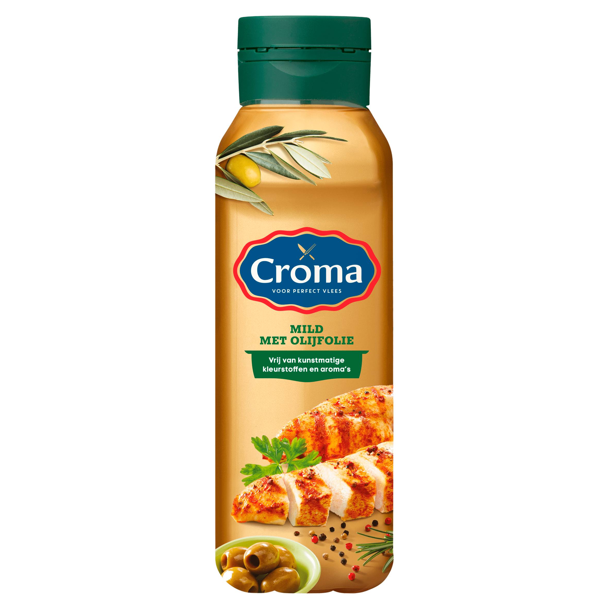 Braadboter Croma Bak en braad vloeibaar olijfolie Per Flacon 450 ml (per liter €8.87)