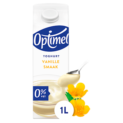 Yoghurt vanille 0% vet