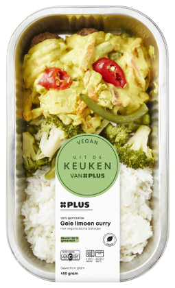 Gele curry vegan balletjes