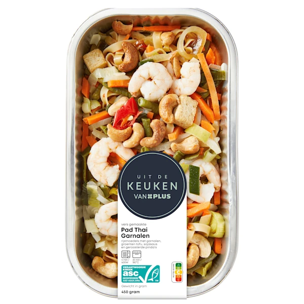 Uit de keuken van PLUS Pad Thai Garnalen