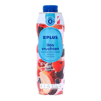Siroop bosvruchten 0% suiker
