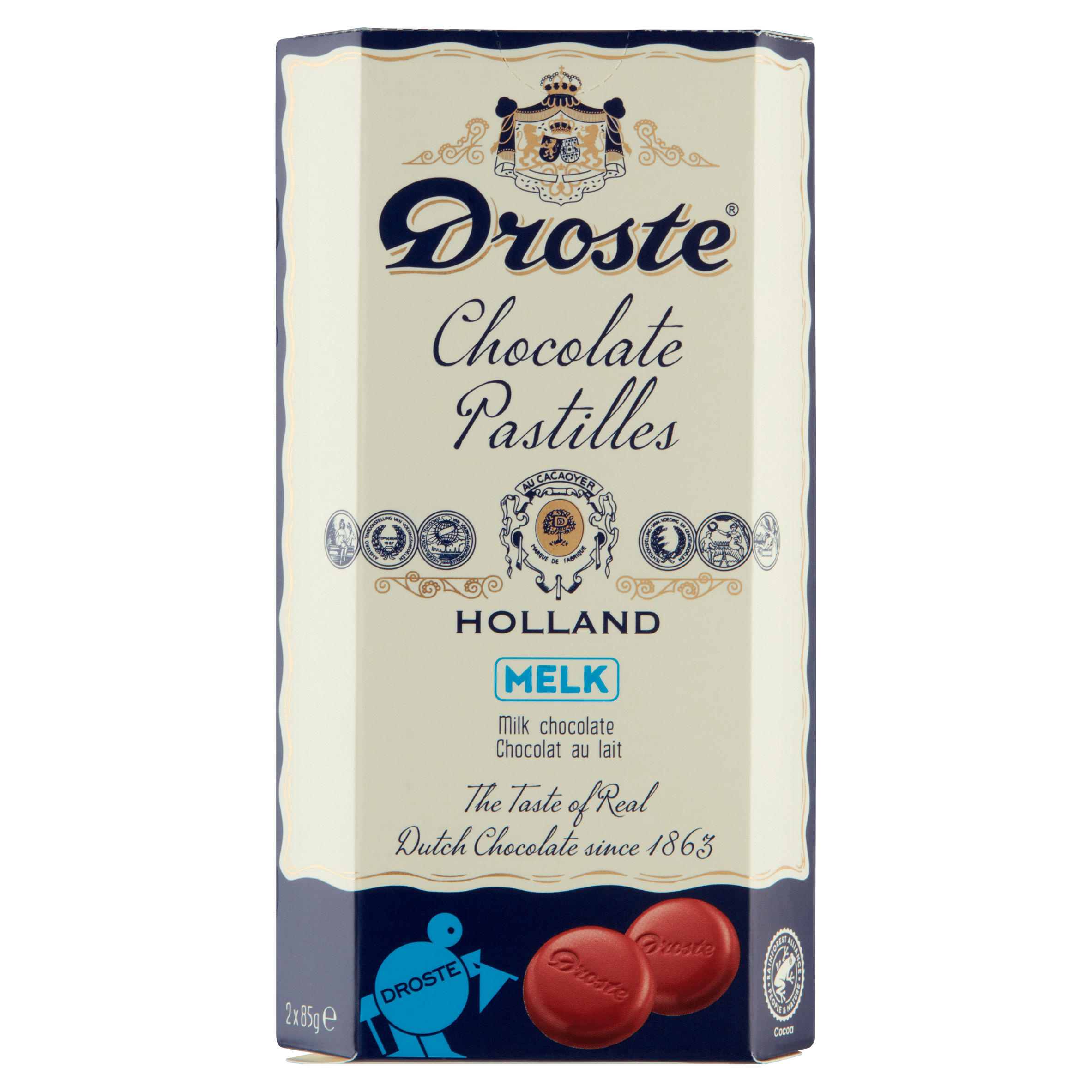 Droste Chocolade Droste Pastilles melk Per Doos 170 g