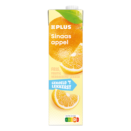 Gekoeld sap sinaasappel - PLUS