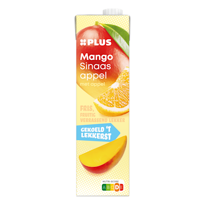 Gekoeld sap sinaasappel-mango - PLUS