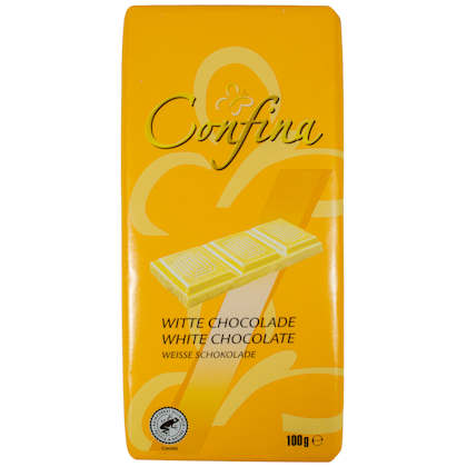 Wit chocolade tablet