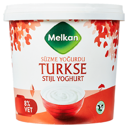 Turkse stijl yoghurt 8% vet