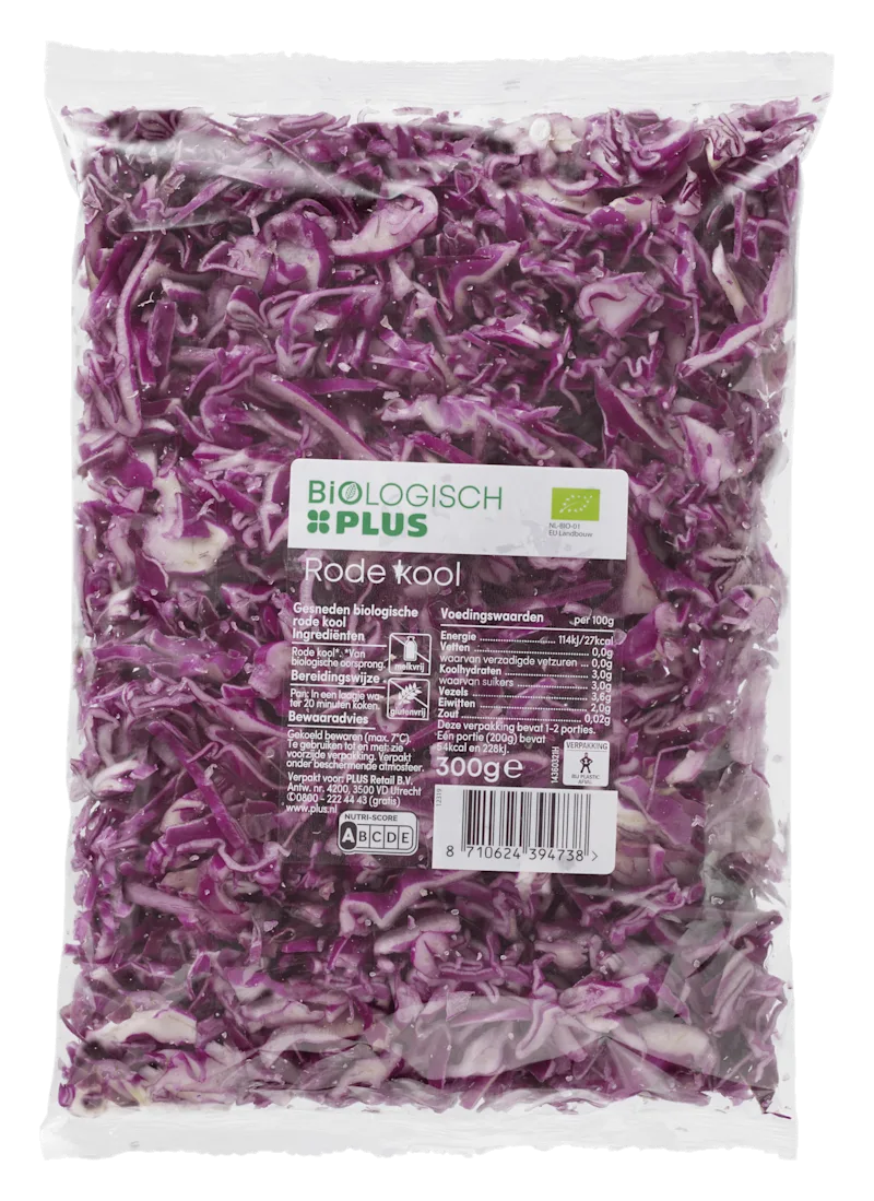 Biologisch PLUS Rode kool