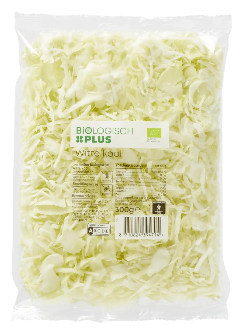 Biologisch PLUS Witte kool