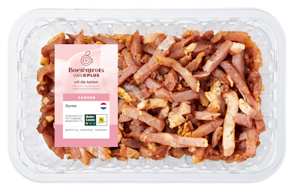 Gyrosreepjes 500gr - PLUS